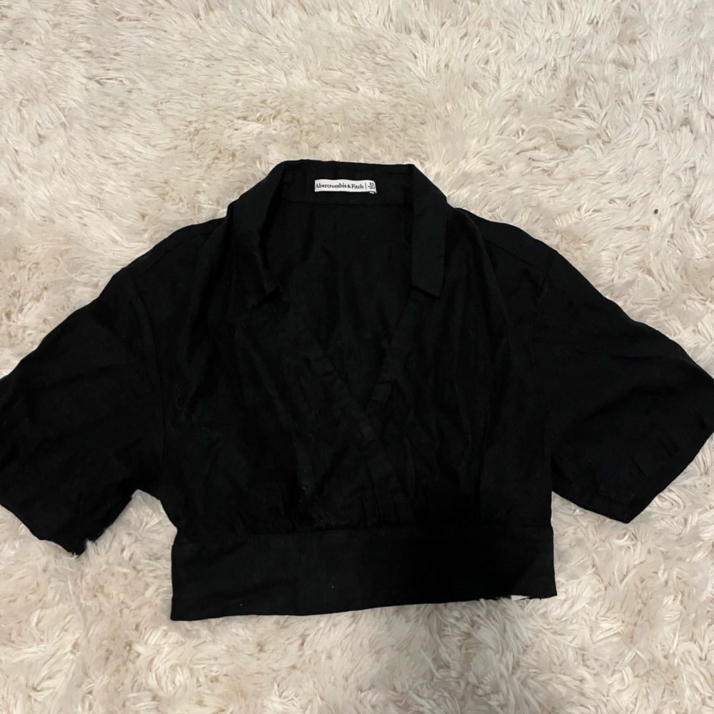 Linen Abercrombie Top NWOT